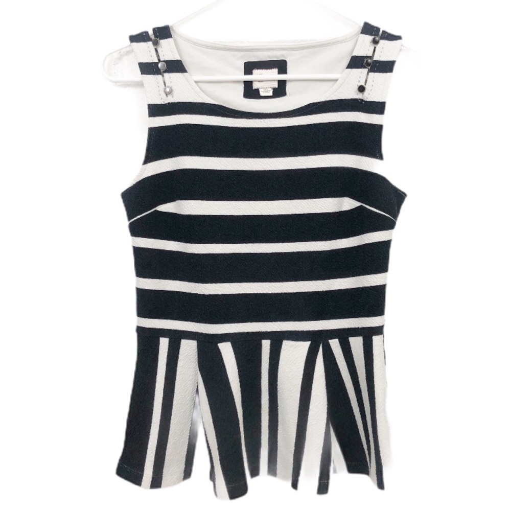 Anthropologie Postmark Antonia Peplum Top